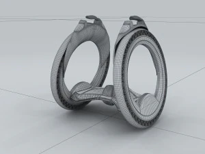 vehicle - concept motorcycle 3D Model