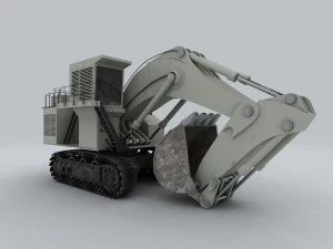 차량 - 굴삭기 06 3D 모델