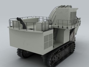 vehicle - excavator 06 3D Model