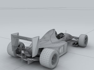 vehicle - f1 racing 3D Model