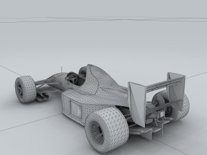 vehicle - f1 racing 3D Model