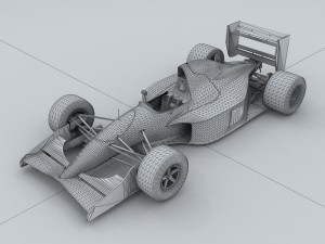 vehicle - f1 racing 3D Model