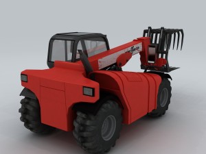vehicle - grab straw machine Modelo 3D
