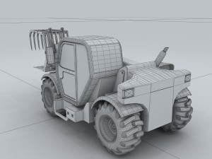 vehicle - grab straw machine Modelo 3D