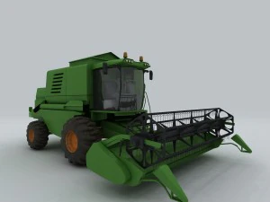 vehicle - harvester 3D Model
