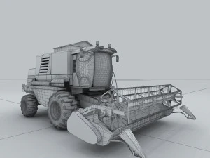 vehicle - harvester 3D Model