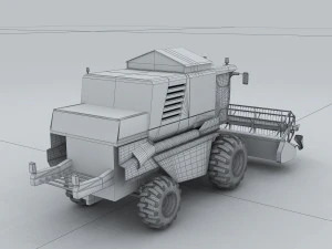 vehicle - harvester 3D Model