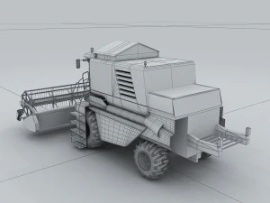 vehicle - harvester 3D Model