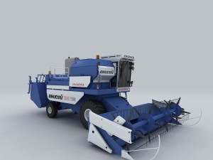 vehicle - harvester 01 3D 모델