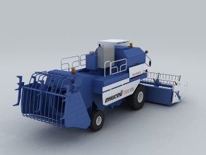 vehicle - harvester 01 3Dモデル