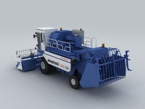 vehicle - harvester 01 3Dモデル