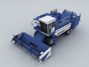 vehicle - harvester 01 3Dモデル