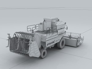 vehicle - harvester 01 3Dモデル