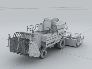 vehicle - harvester 01 3D Model