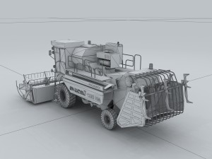 vehicle - harvester 01 3Dモデル