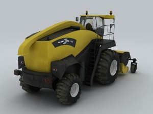 vehicle - harvester 03 3D Model