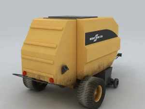 vehicle - harvester 04 3D Model