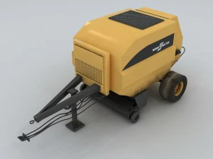 vehicle - harvester 04 3D Model
