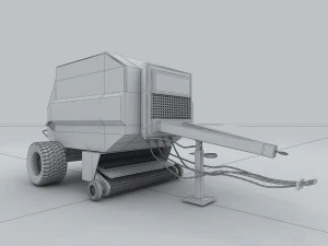 vehicle - harvester 04 3D Model