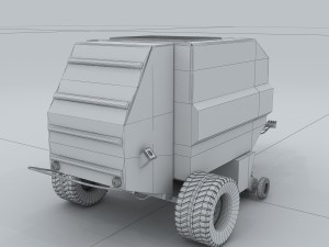 vehicle - harvester 04 Modelo 3D