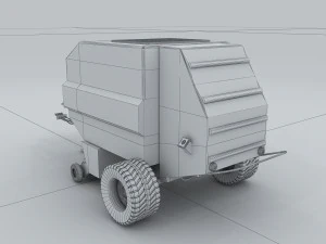 vehicle - harvester 04 3D Model