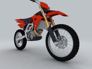 vehicle - motocross 22 3D Модель
