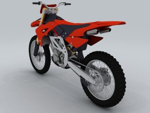 vehicle - motocross 22 3D Model