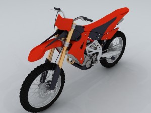 vehicle - motocross 22 3D Model