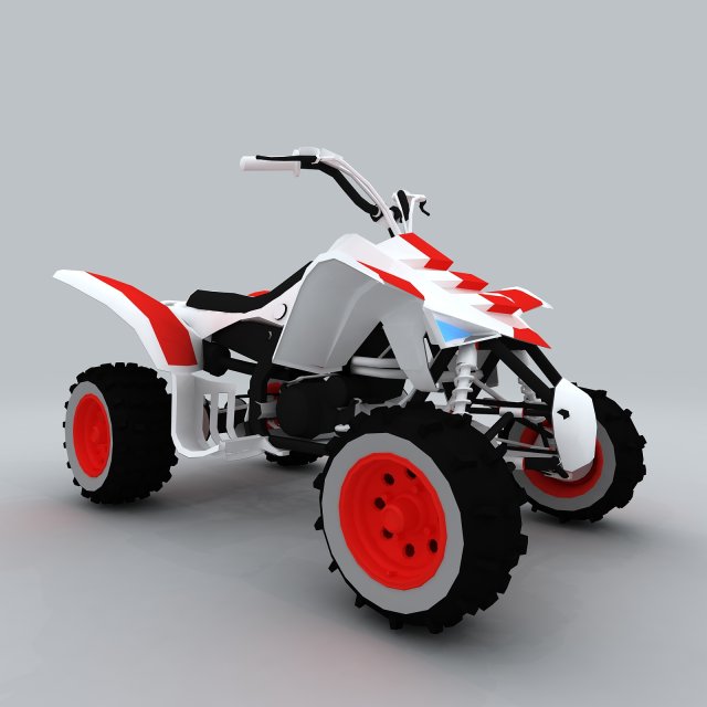 vehicle - motocross 23 3D 모델 .c4d .max .obj .3ds .fbx .stl .blend 