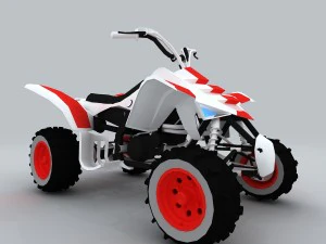 vehicle - motocross 23 3D Model