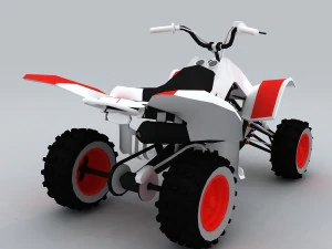 vehicle - motocross 23 3D Model