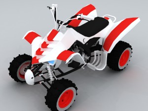 vehicle - motocross 23 3D 모델