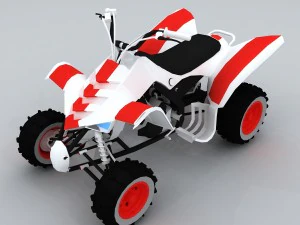 vehicle - motocross 23 3D Model