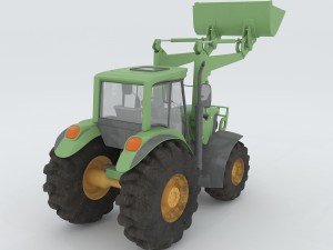 vehicle - mounted grader 02 3Dモデル