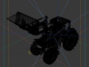 vehicle - mounted grader 02 3Dモデル