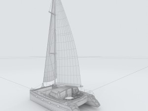 vehicle - sailing 3D Модель