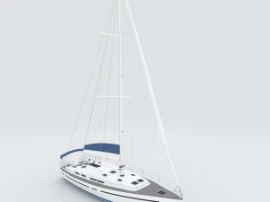 kendaraan - berlayar 02 Model 3D