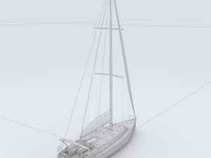 vehicle - sailing 02 3D Model