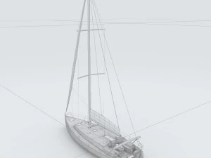 vehicle - sailing 02 3D Model