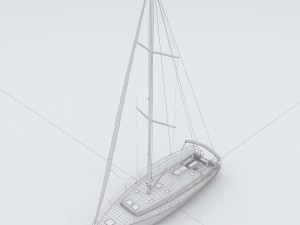 vehicle - sailing 02 3D Model