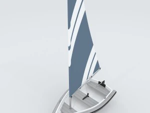 vehicle - sailing 03 3D Model