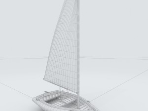 vehicle - sailing 03 3D मॉडल