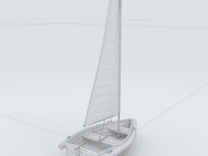 vehicle - sailing 03 3D Model