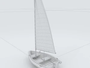 vehicle - sailing 03 3D Model