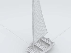 vehicle - sailing 03 3D Model