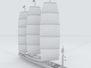 vehicle - sailing 06 3D Model