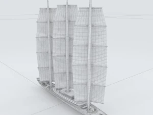 vehicle - sailing 06 3D Model