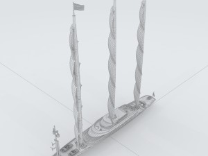 vehicle - sailing 06 3D Model