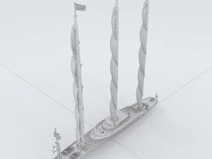 vehicle - sailing 06 3D Model