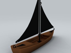 vehicle - sailing 07 3D Model